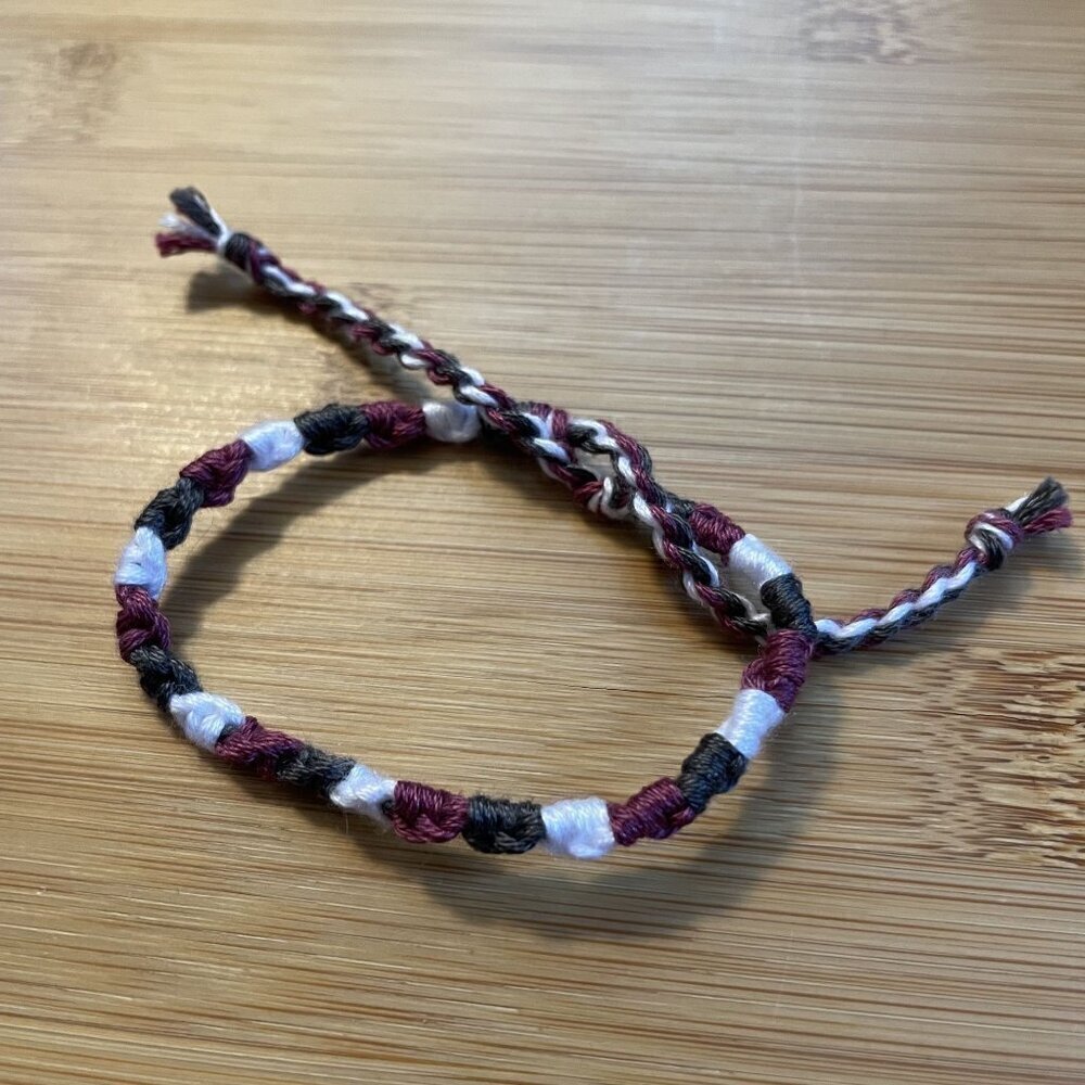Larissa Bracelet, anklet, trendy, comfortable, tie, embroidery thread, woven, gi